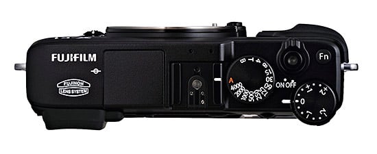 Fuji X-E1 Top