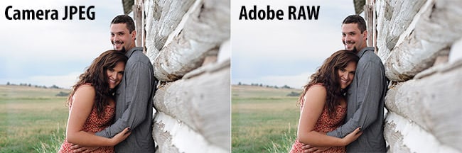 Camera JPEG vs Adobe RAW