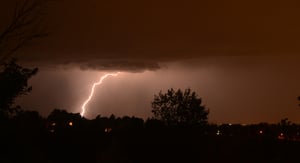 Lightning photo taken with the Nero Trigger