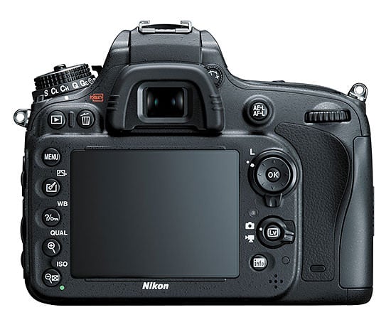 Nikon D610 Back