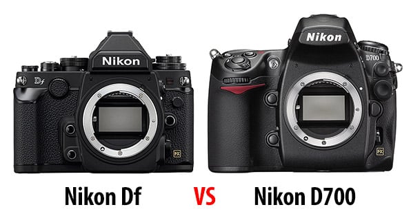 Nikon Df vs D700