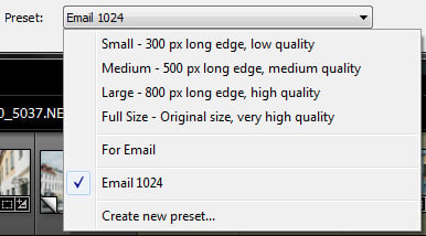 Email Presets