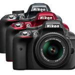 Nikon D3300 in 3 colors