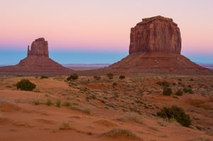 Monument Valley Dusk