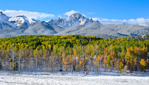 Mt Sneffels in Snow