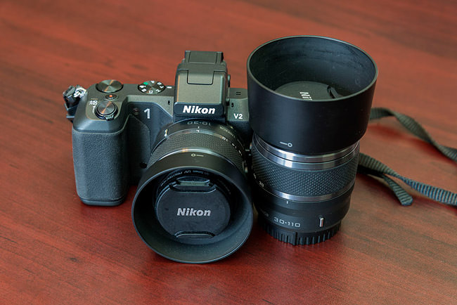Nikon 1 V2 with Lenses