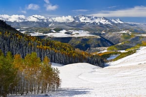 San Juan Mountain Snowy Vista