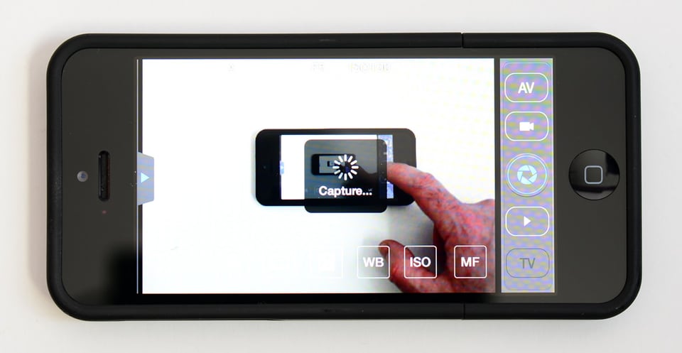 Weye Feye iPhone shutter