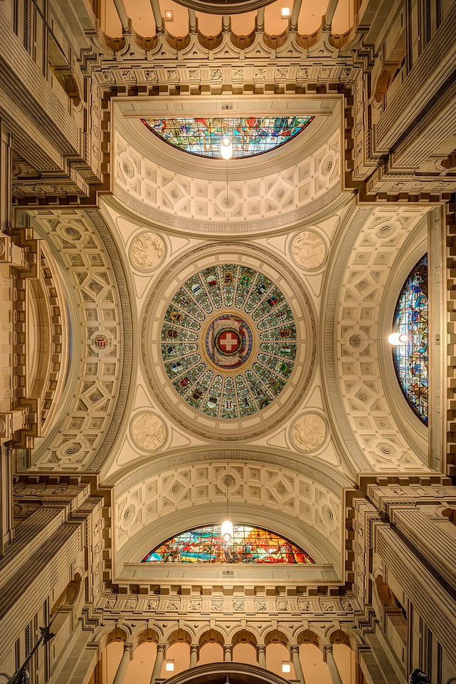 Bern Dome of the Swiss Parliament