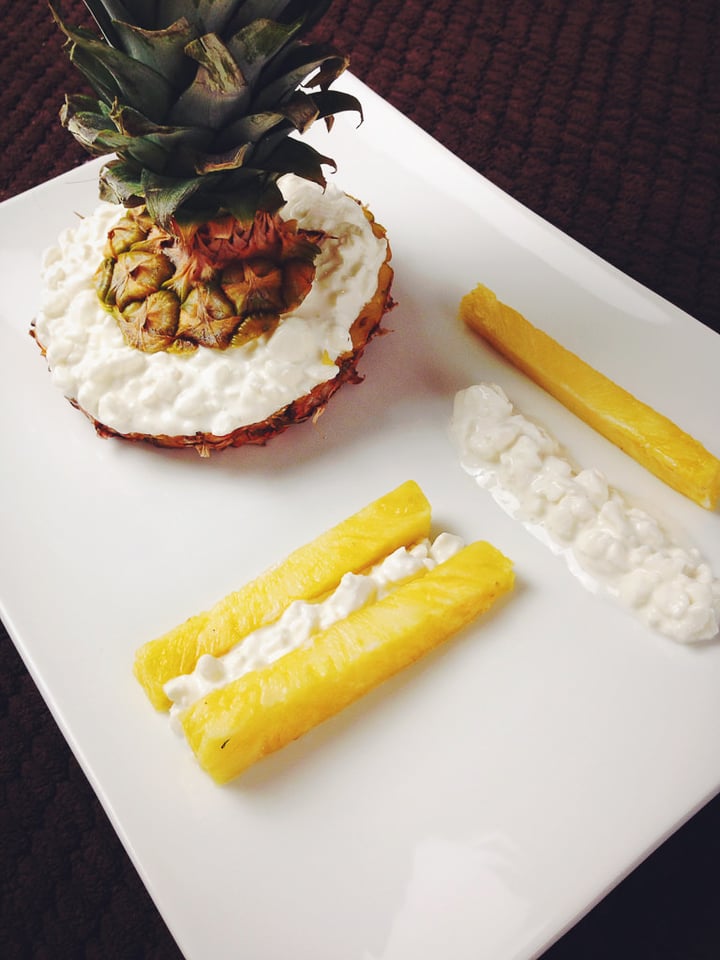 Pineapple and Cottage Cheese