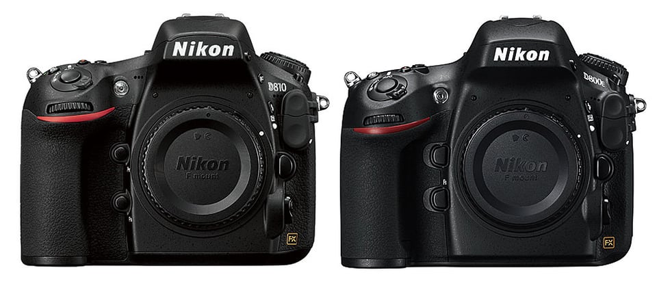 Nikon D810 vs D800 / D800E