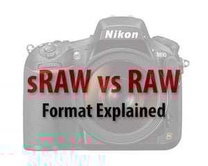 sRAW vs RAW Format
