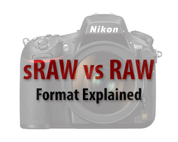 sRAW vs RAW Format