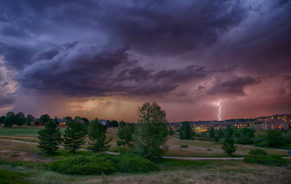 Evening Storm taken with NeroTrigger