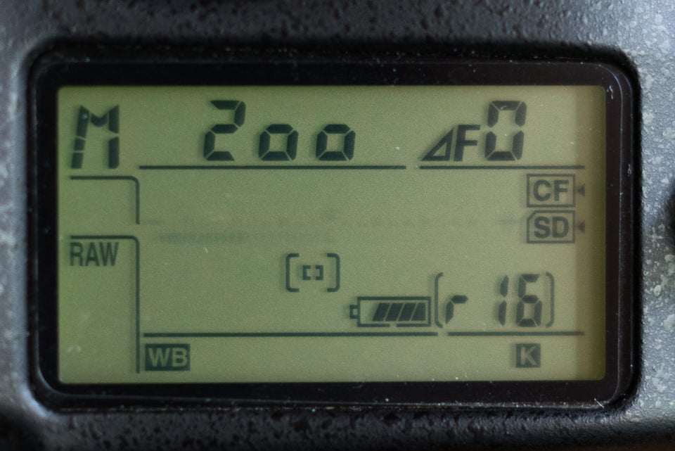 Nikon Tricks buffer indicator