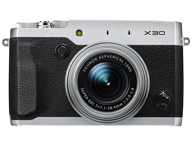 Fujifilm X30 Silver_Front