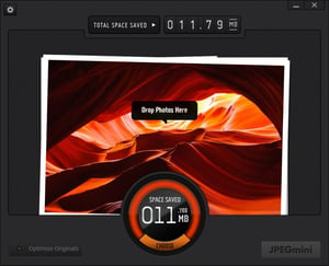 JPEGmini Pro Total Space Saved