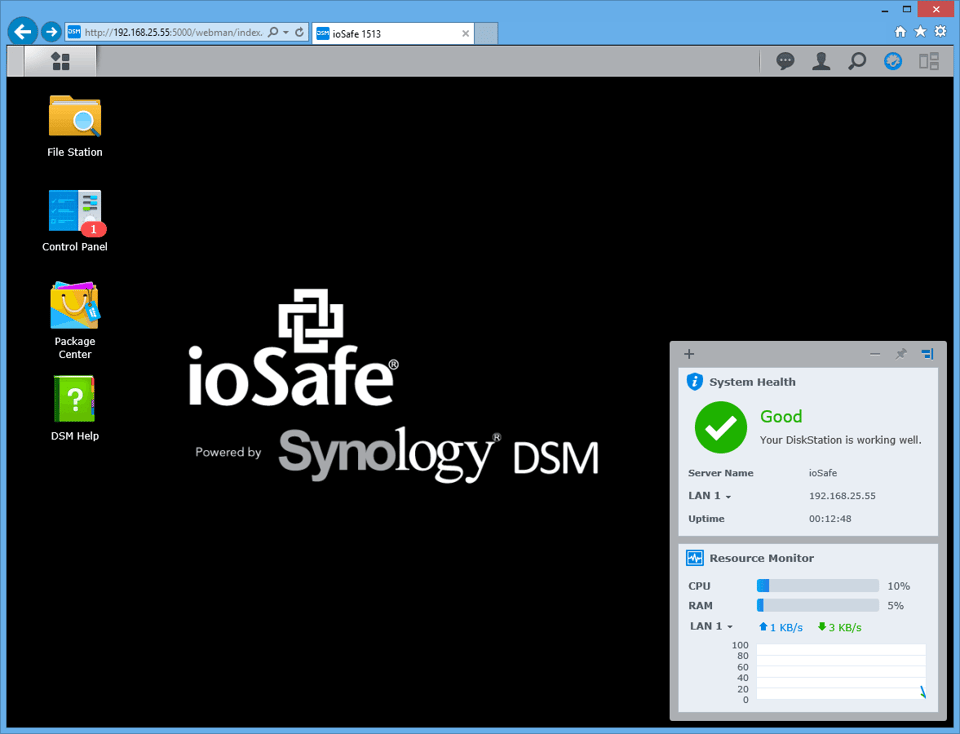 ioSafe 1513 Step 4