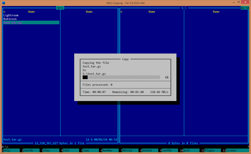 ioSafe 1513 Throughput Test 1