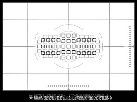 Nikon D750 vs D600 / D610 Viewfinder Overlay