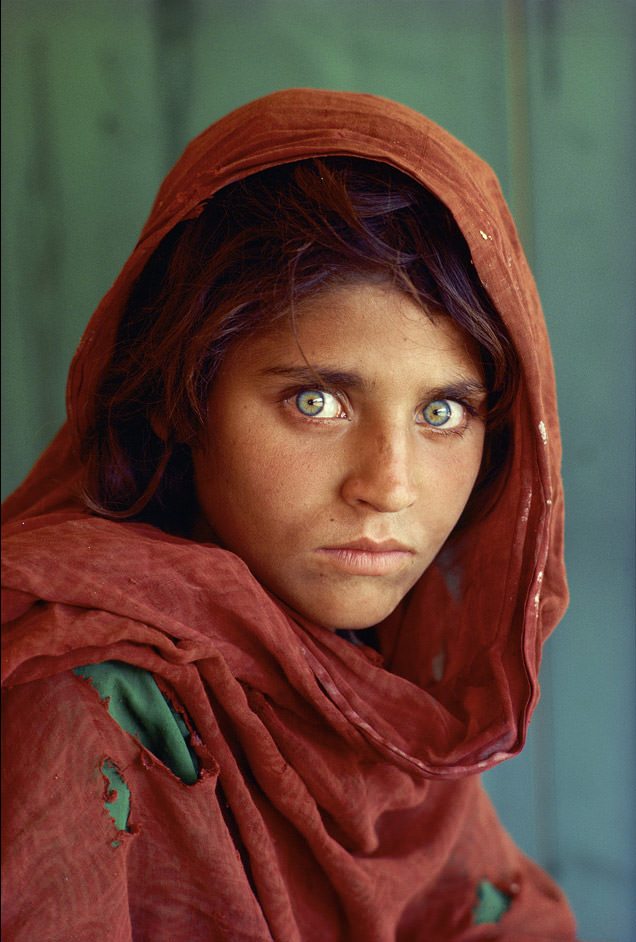 Steve McCurry's Afghan Girl