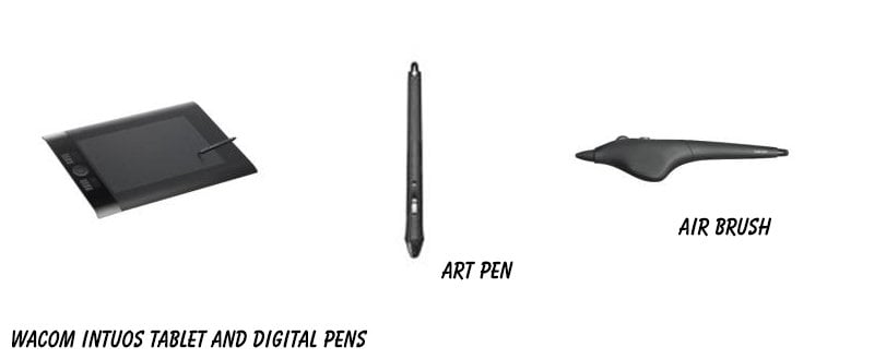 Wacom Intuos Tablet and Pens Wacom Intuos Tablet and Pens