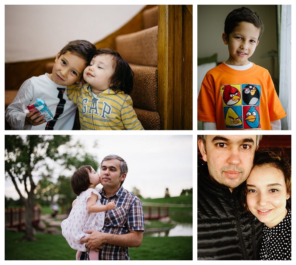 Mansurovs Family Collage