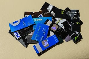 No more credit cards!