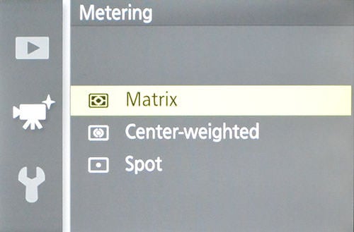 Metering Modes