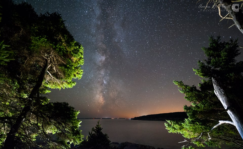 Milky Way setting from Otter Point