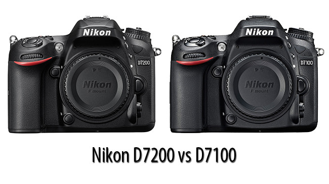 Nikon D7200 vs D7100