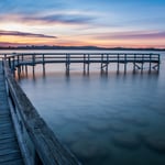 Salt Lake Sunset at Mandurah