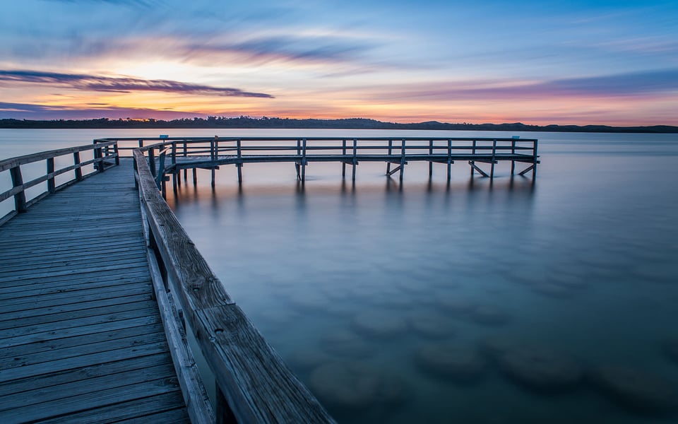 Salt Lake Sunset at Mandurah