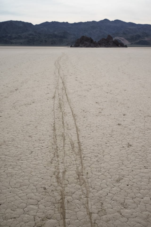 Tracks on Playa