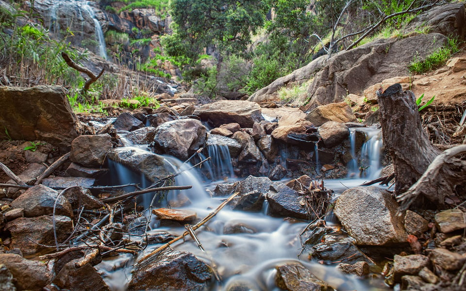 Water Fall at Lesmurdie