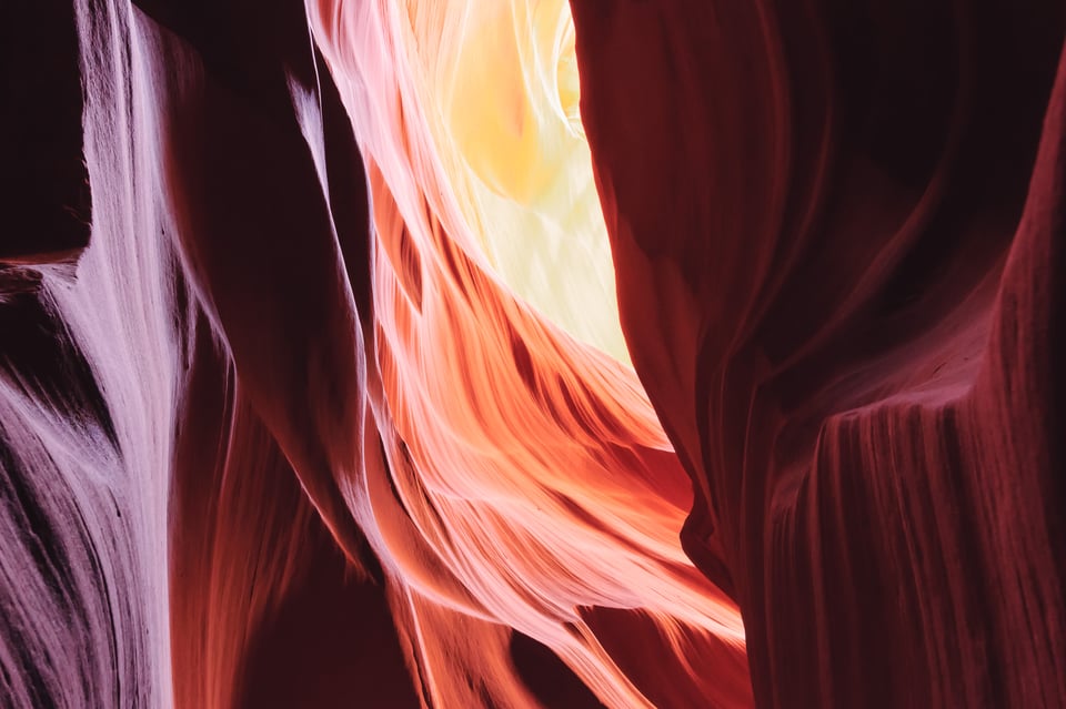 14-Antelope Canyons Rainbow