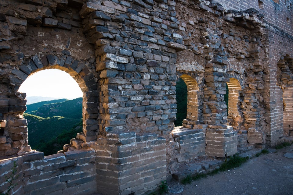 2-Great Wall Tower Sunrise