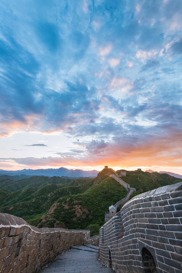 8-Great Wall Sunset
