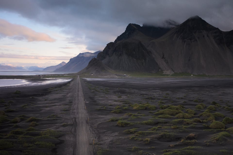 Stokksnes from a Drone