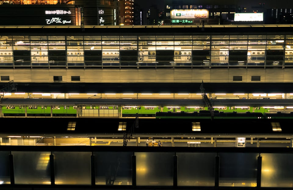 Kyoto Station tracks