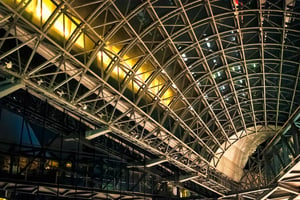 Roof of Kyoto Train Station