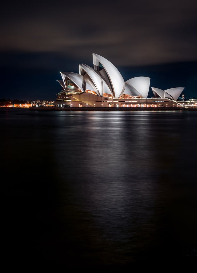 Sydney Opera House at night