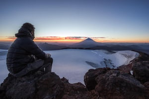 Volcano-solo-sunrise