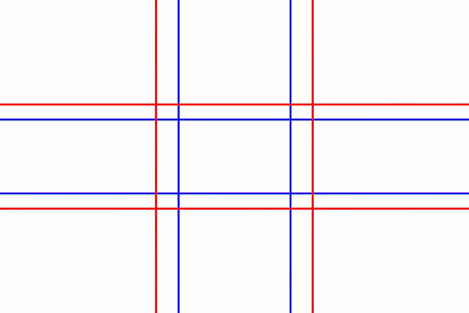 Golden Ratio and rule of Thirds