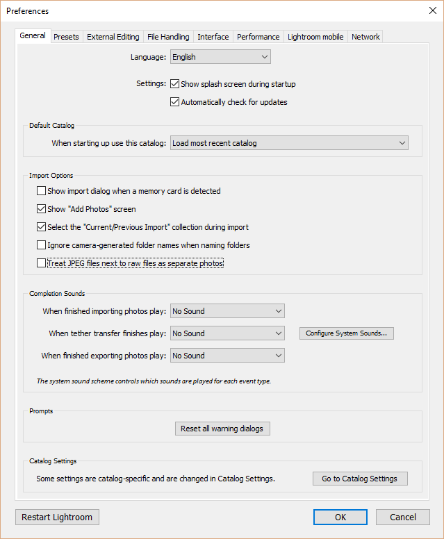 Lightroom Treat RAW and JPEG