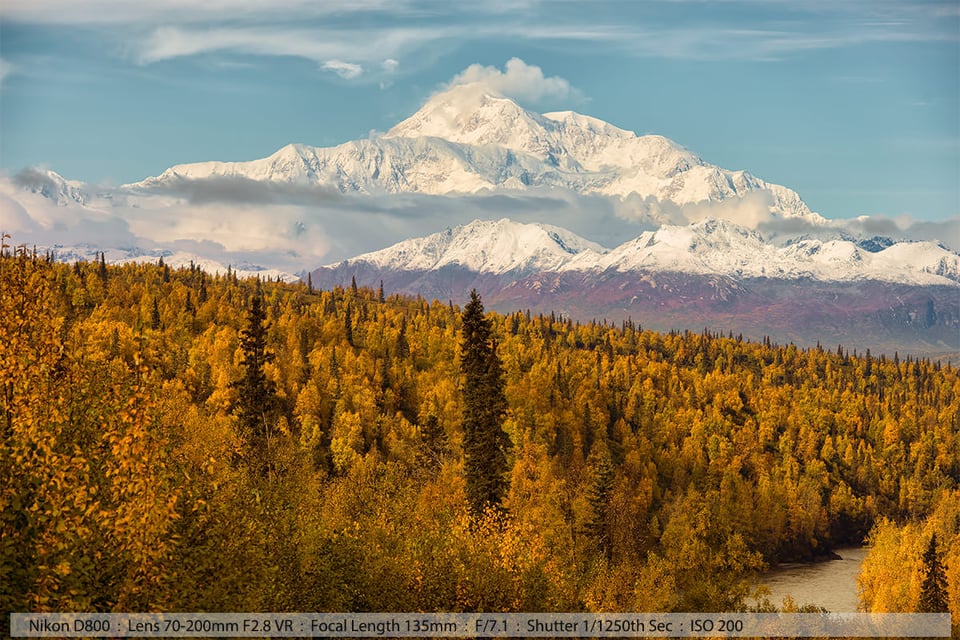 Mount Denali From Road back to Anchorage
