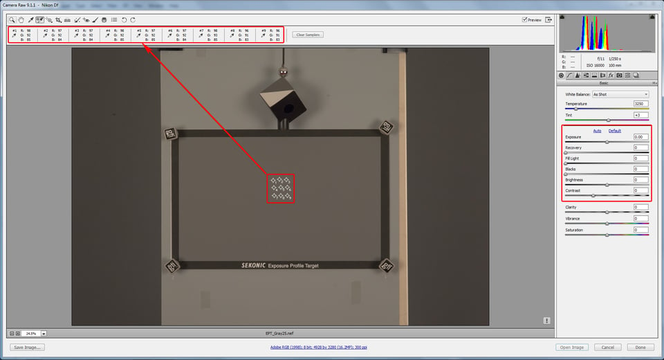 Figure 30. PV2010 with zeroed-out defaults. Shot with ISO 16000. Average Gsampler = 92 instead of 82