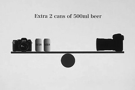 Fuji Mirrorless Beer Campaign