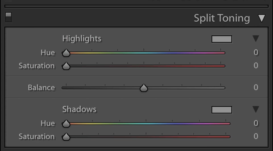 Split-Tone Sliders