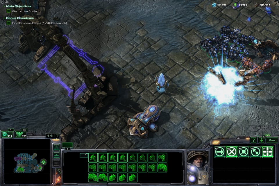 StarCraft 2 Gameplay Screenshot